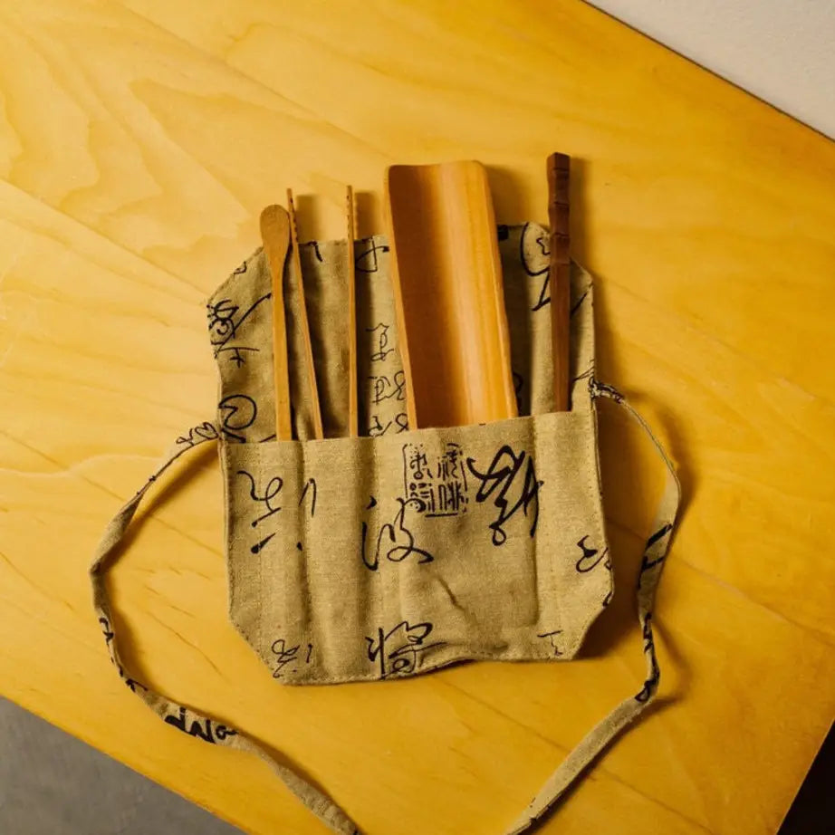 Bamboo Loose Tea Tool Set