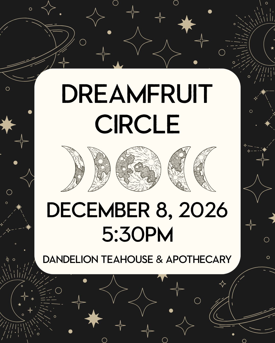 December Dreamfruit Circle