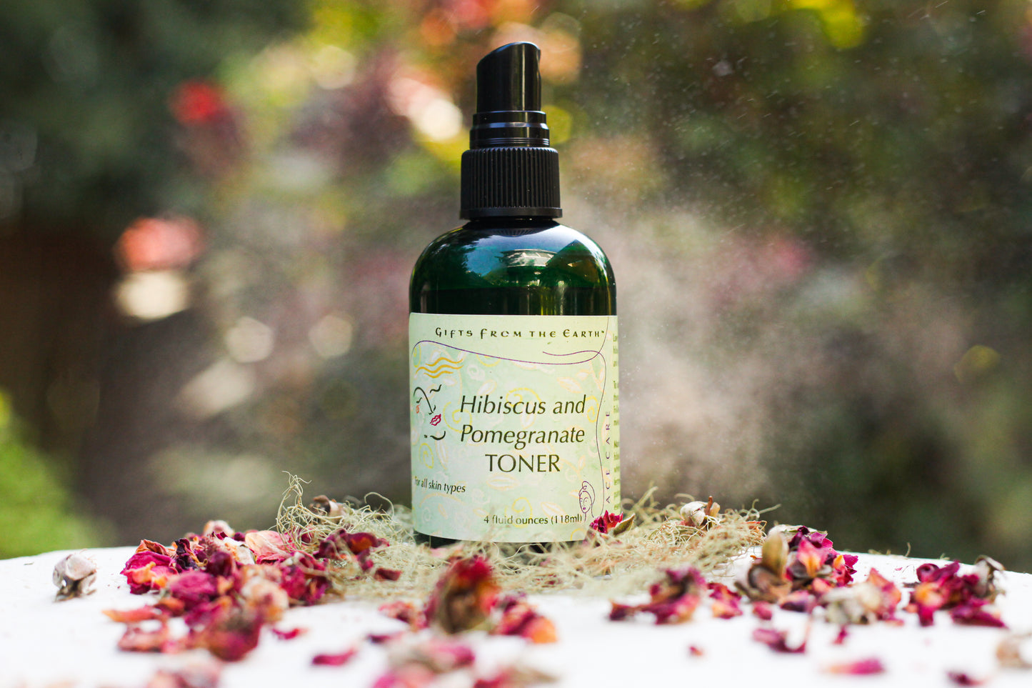 Hibiscus and Pomegranate Toner