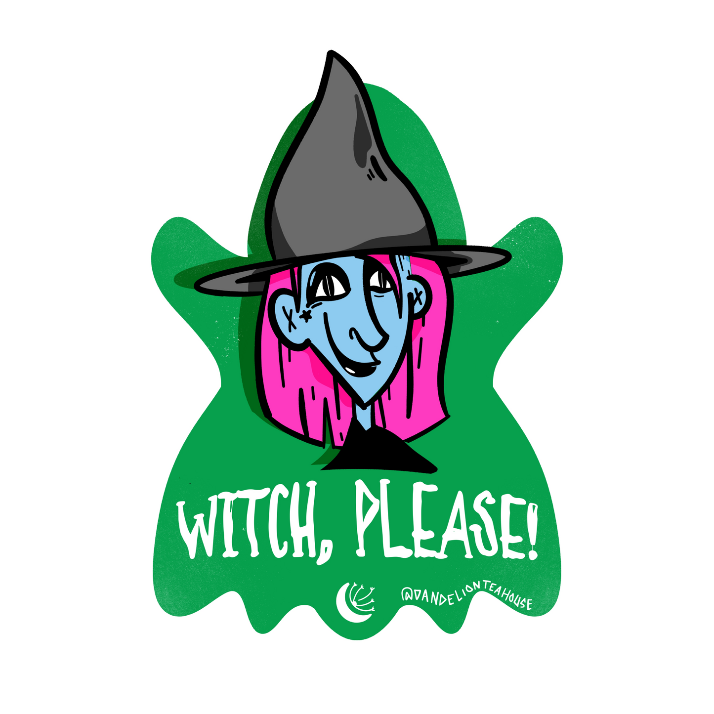 Witch Please Sticker
