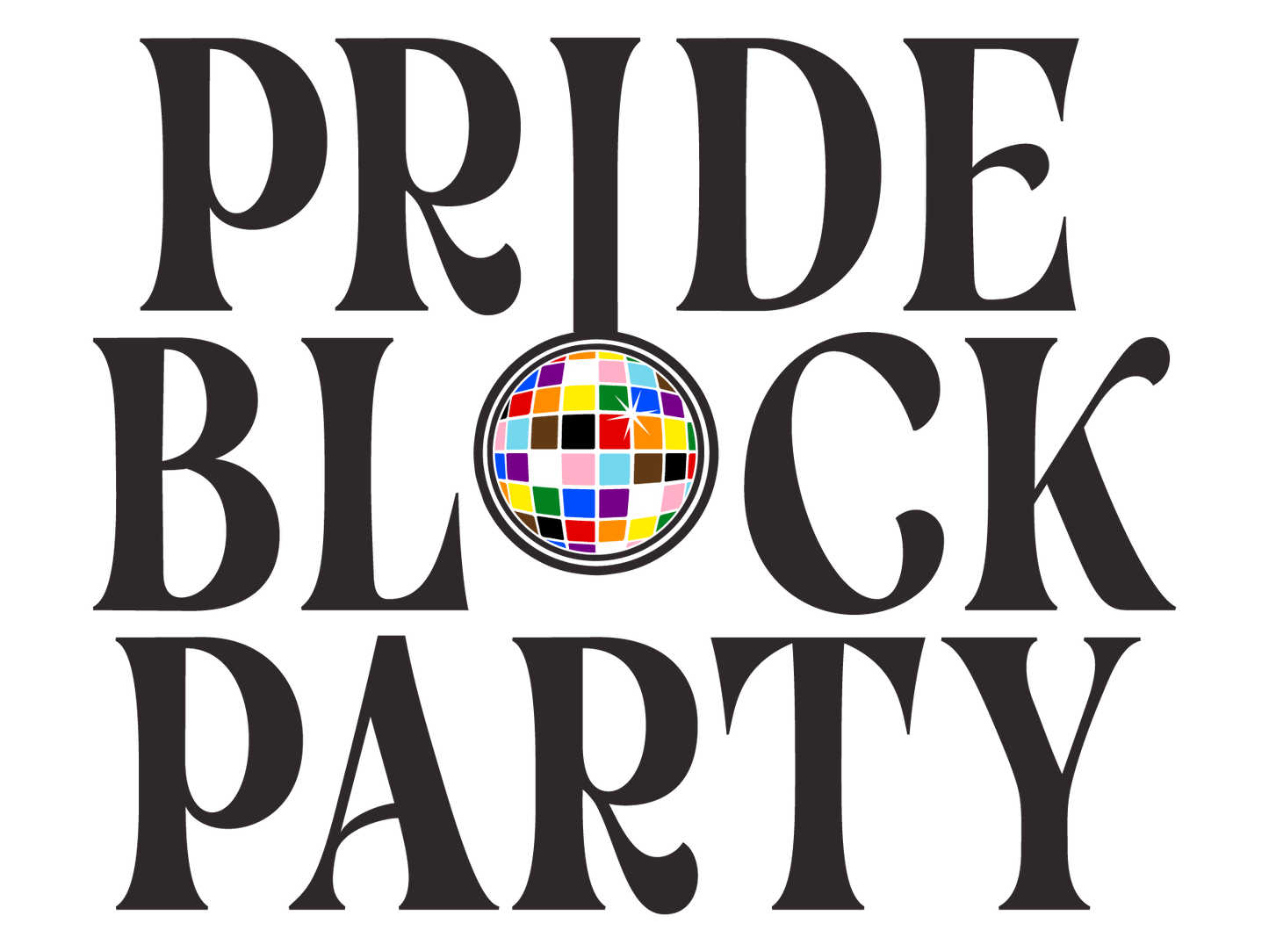 Pride Block Party Sticker
