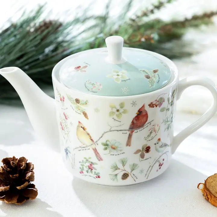 Cardinal Teapot