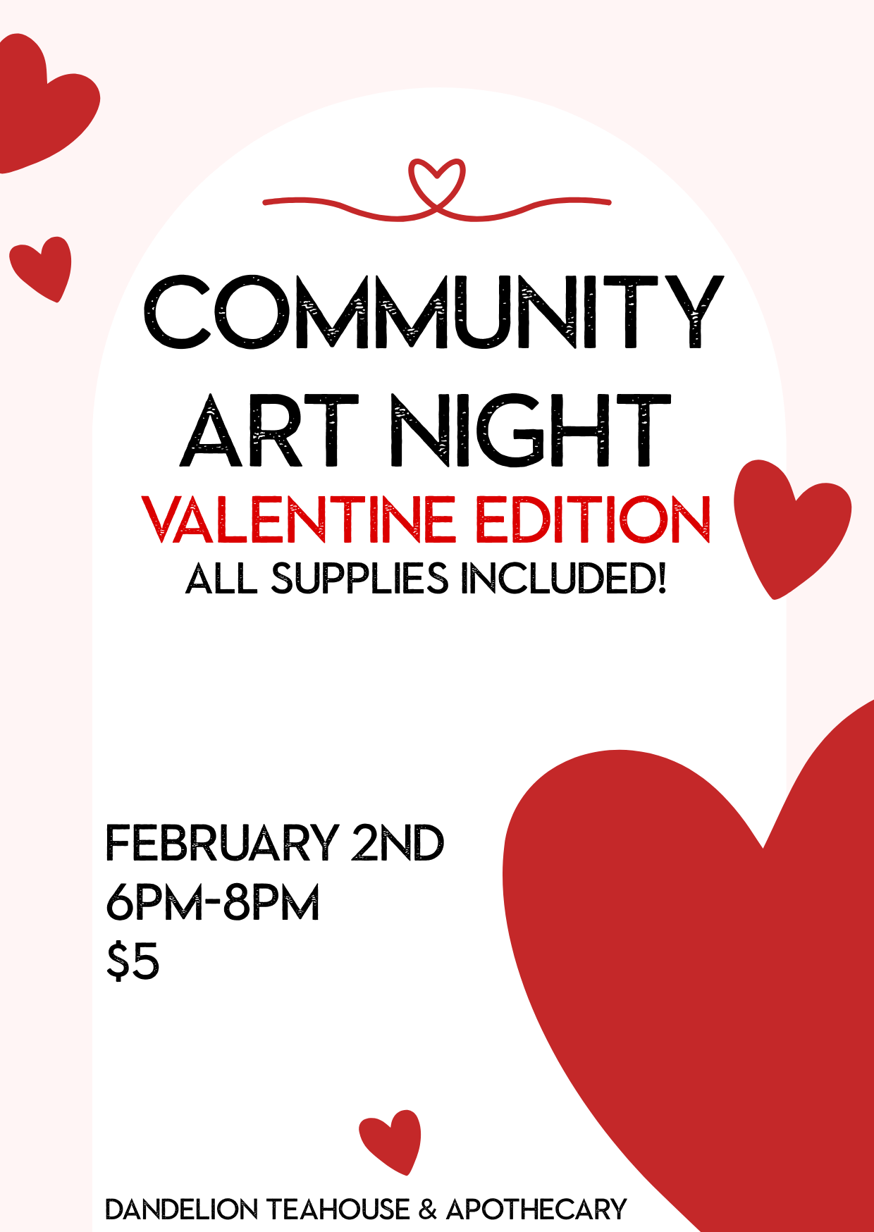 Community Art Night - Valentine's Edition (2/2)