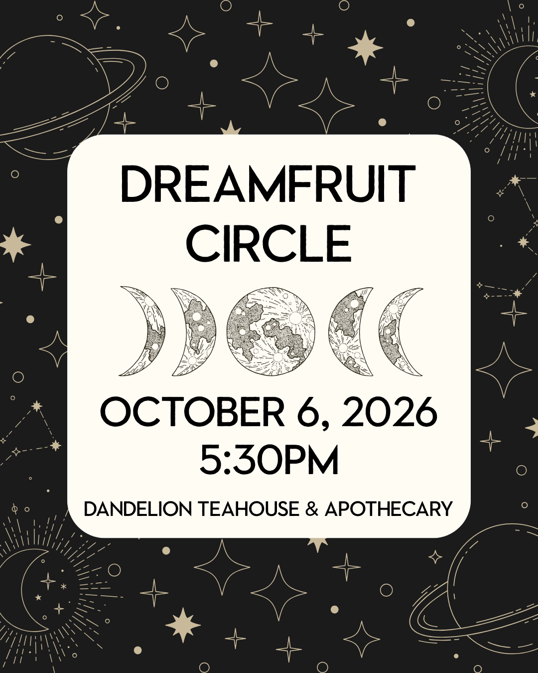 October Dreamfruit Circle