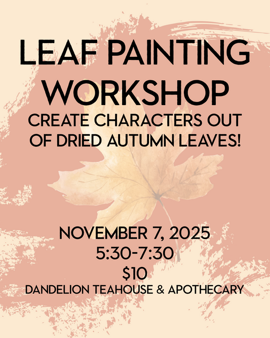 Leaf Painting Workshop