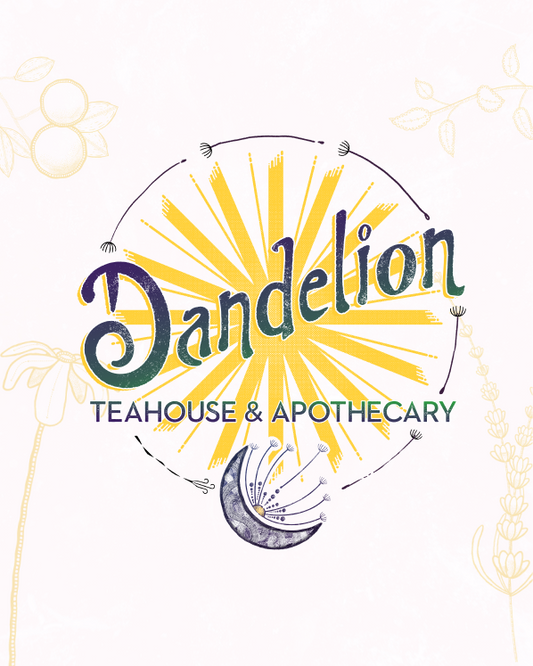 Dandelion Logo Sticker