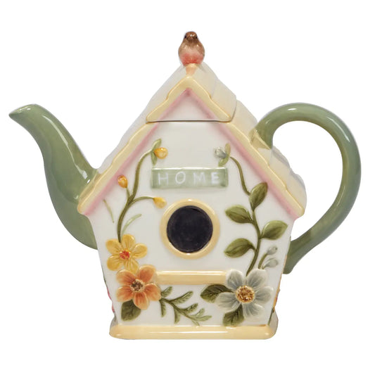 Birdhouse Teapot