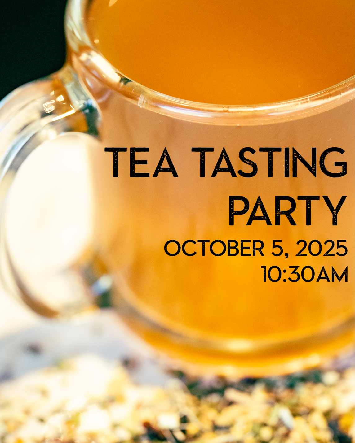Tea Tasting Party (10/5)