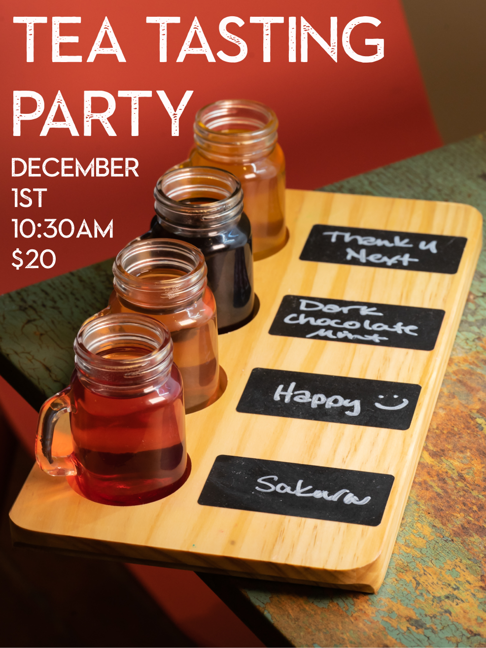 Tea Tasting Party (12/1)