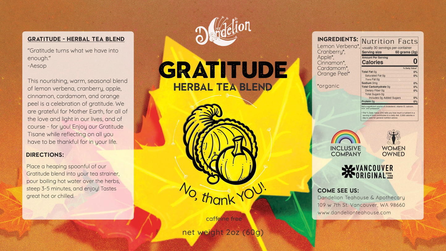 Gratitude Herbal Tea Blend
